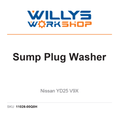 Genuine Sump Plug Washer | Nissan YD25 V9X