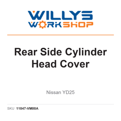Genuine Rear Side Cylinder Head Cover | Nissan YD25