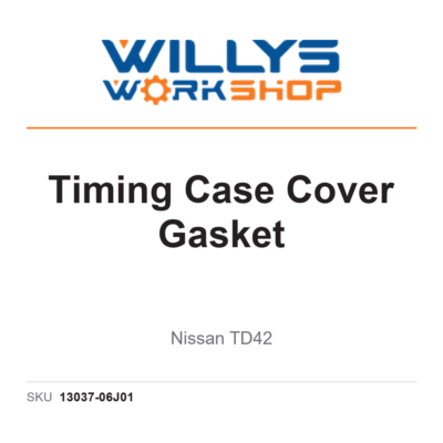 Genuine Timing Case Cover Gasket | Nissan TD42