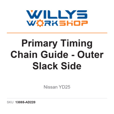 Genuine Primary Timing Chain Guide - Outer Slack Side | Nissan YD25