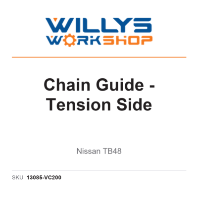 Genuine Chain Guide - Tension Side | Nissan TB48