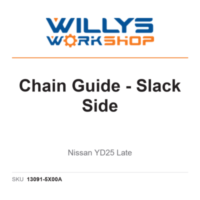 Genuine Chain Guide - Slack Side | Nissan YD25 Late