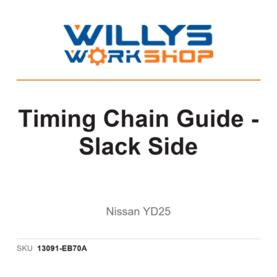 Genuine Timing Chain Guide - Slack Side | Nissan YD25