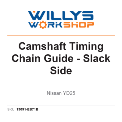 Genuine Camshaft Timing Chain Guide - Slack Side | Nissan YD25