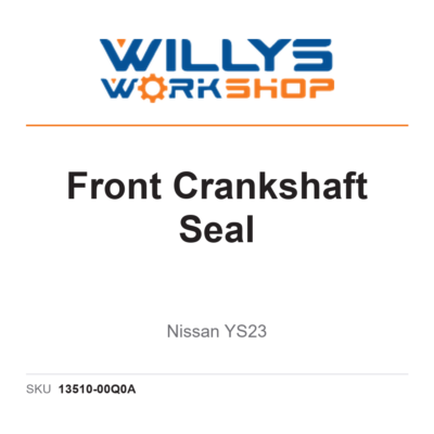 Genuine Front Crankshaft Seal | Nissan YS23