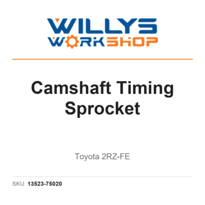 Genuine Camshaft Timing Sprocket | Toyota 2RZ-FE