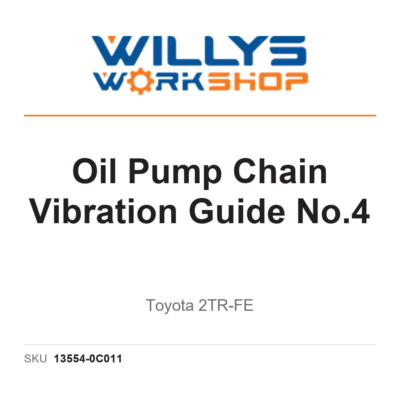 Genuine Oil Pump Chain Vibration Guide No.4 | Toyota 2TR-FE