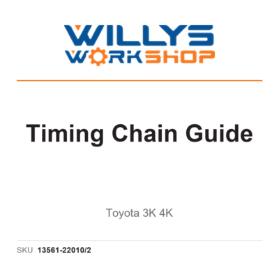 Genuine Timing Chain Guide | Toyota 3K 4K