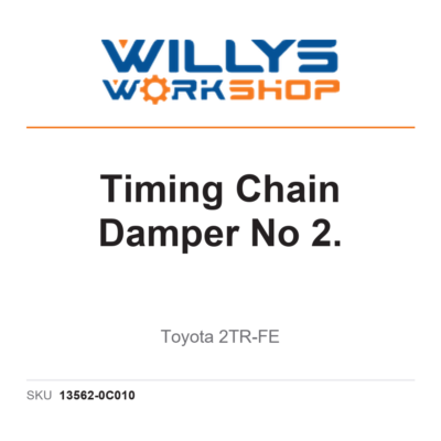 Genuine Timing Chain Damper No 2. | Toyota 2TR-FE