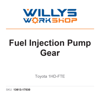 Genuine Fuel Injection Pump Gear | Toyota 1HD-FTE