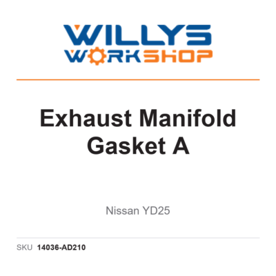 Genuine Exhaust Manifold Gasket A | Nissan YD25