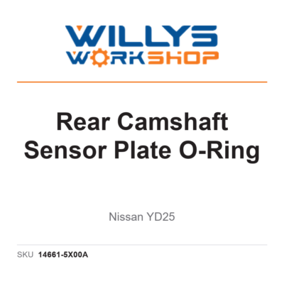 Genuine Rear Camshaft Sensor Plate O-Ring | Nissan YD25