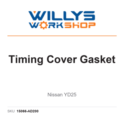 Genuine Timing Cover Gasket | Nissan YD25