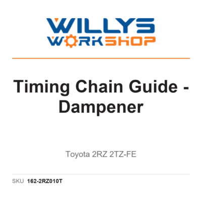 NVP Timing Chain Guide - Dampener | Toyota 2RZ 2TZ-FE