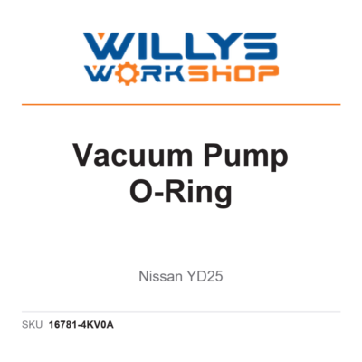 Genuine Vacuum Pump O-Ring | Nissan YD25