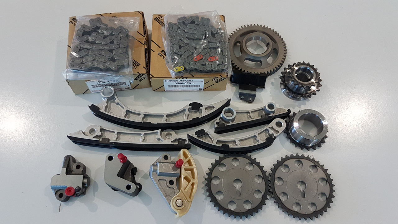 Willys Workshop Timing Chain Set - With Gears & Genuine Chains | Toyota 1GD