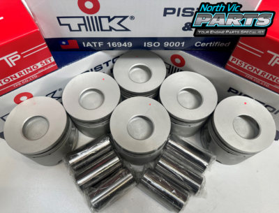 TIK Piston Set - Alfin & Oil Gallery | Mazda R2 C/R 2.2 16V VVT | 0.5mm Oversize
