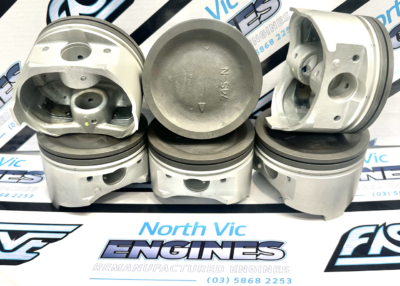 NVP Piston & Ring Set | Mitsubishi 6G74 SOHC | 0.5mm Oversize