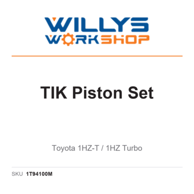 TIK Piston Set | Toyota 1HZ-T / 1HZ Turbo