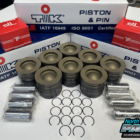 FAST Turbo Piston Set - Ceramic Coated | Toyota 1VD-FTV
