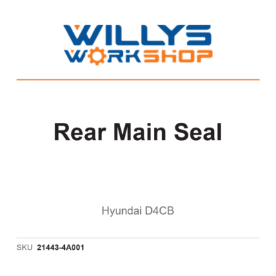Genuine Rear Main Seal | Hyundai D4CB