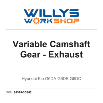 Genuine Variable Camshaft Gear - Exhaust | Hyundai Kia G6DA G6DB G6DC