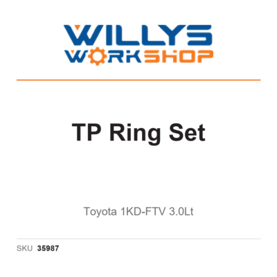 TP Ring Set | Toyota 1KD-FTV 3.0Lt