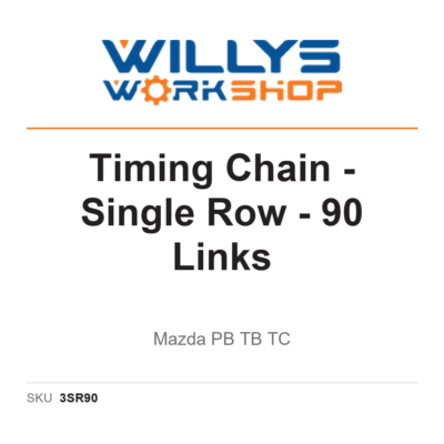 NVP Timing Chain - Single Row - 90 Links | Mazda PB TB TC