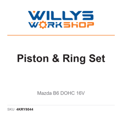 NVP Piston & Ring Set | Mazda B6 DOHC 16V