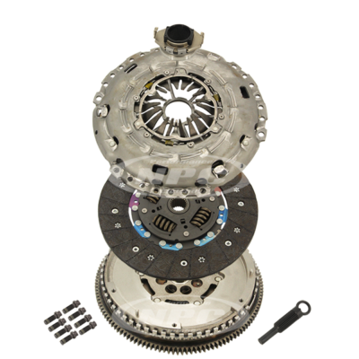 Factory Dual Mass Flywheel and Organic Clutch Replacement