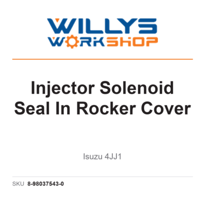 Genuine Injector Solenoid Seal In Rocker Cover | Isuzu 4JJ1