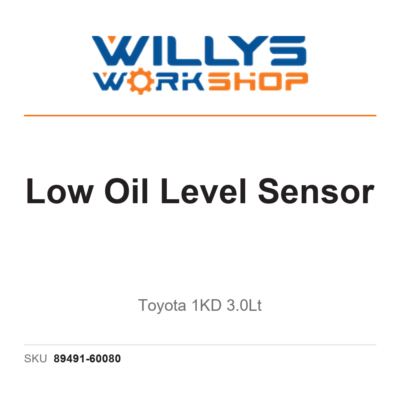 Genuine Low Oil Level Sensor | Toyota 1KD 3.0Lt
