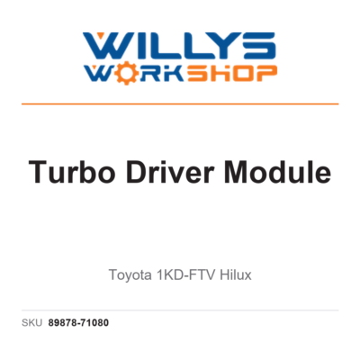 Genuine Turbo Driver Module | Toyota 1KD-FTV Hilux