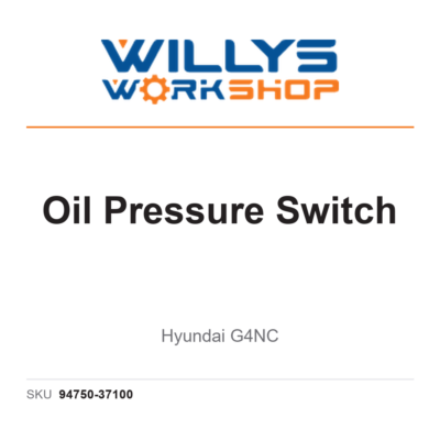Genuine Oil Pressure Switch | Hyundai G4NC