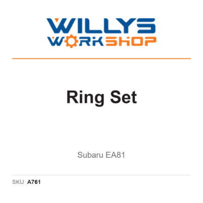 NVP Ring Set | Subaru EA81 | 1mm Oversize
