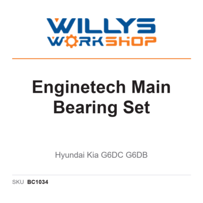 Enginetech Main Bearing Set | Hyundai Kia G6DC G6DB