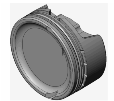 CP Bullet LS 4.005" Pistons Set | -27.8cc Dish Top | 4.00" Stroke | BLS1004-005