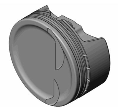 CP Bullet LS 4.005" Pistons Set | -14.5cc Dish Top | 4.00" Stroke | BLS1126-005