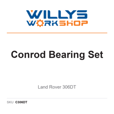 NVP Conrod Bearing Set | Land Rover 306DT