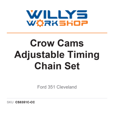 Crow Cams Adjustable Timing Chain Set | Ford 351 Cleveland