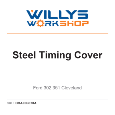 NVP Steel Timing Cover | Ford 302 351 Cleveland