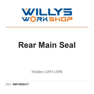 Genuine Rear Main Seal | Holden LWH LWN
