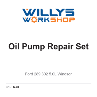 NVP Oil Pump Repair Set | Ford 289 302 5.0L Windsor