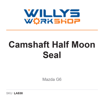 NVP Camshaft Half Moon Seal | Mazda G6
