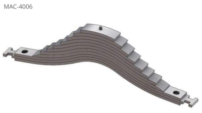 WCS Multileaf Spring (Heavy Weight) 55" for Mack Camelback Drive Suspension [Drive]