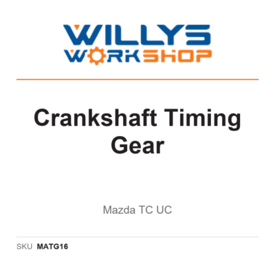 NVP Crankshaft Timing Gear | Mazda TC UC