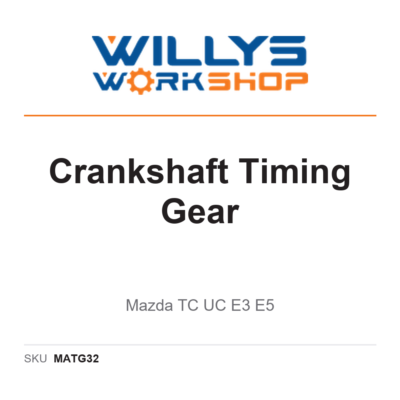 NVP Crankshaft Timing Gear | Mazda TC UC E3 E5