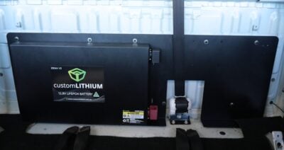 Custom Lithium Battery Tray | Toyota Hilux N70