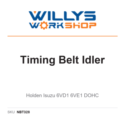 NVP Timing Belt Idler | Holden Isuzu 6VD1 6VE1 DOHC