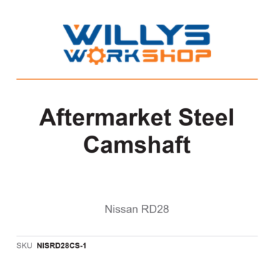 NVP Aftermarket Steel Camshaft | Nissan RD28